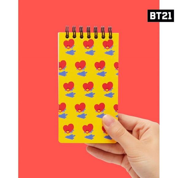 NEW! BTS BT21 Official Authentic Goods Spring Notebook 5Set - Picture 1 of 9